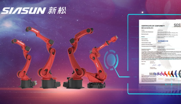 新機型工業(yè)機器人通過歐盟CE認(rèn)證！新松“出海”大家族再添新成員